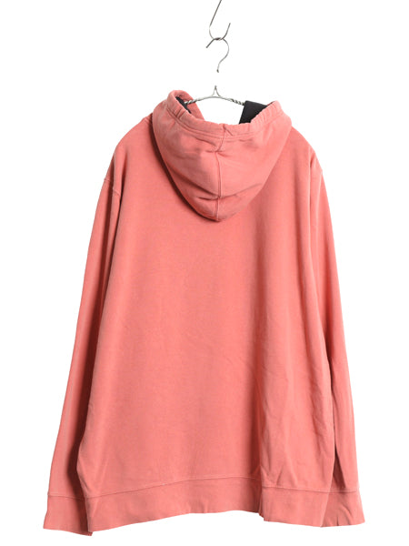 ノースフェイス プリント スウェット フード パーカー メンズ XL アウトドア プルオーバー 裏起毛 トレーナー 薄手 大きいサイズ ツートン