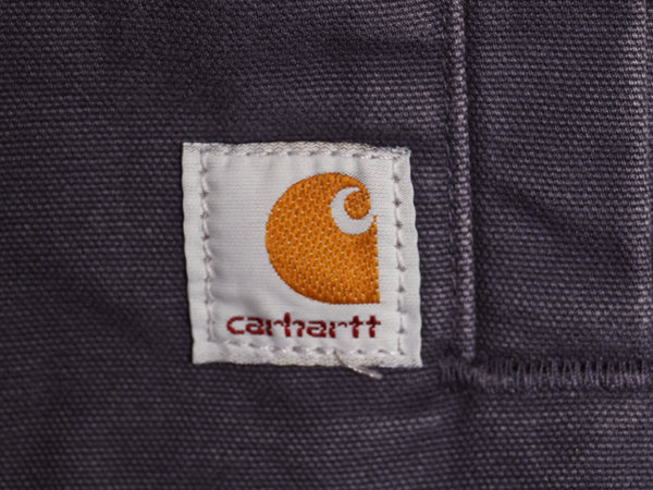 US企画 カーハート ダック パーカー ベスト レディース L / 裏ボア パイル フリース フルジップ フード ワンポイント 前開き 重ね着 廃盤