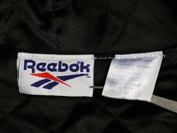 90s リーボック 中綿 ナイロン パーカー ジャケット メンズ M / オールド フルジップ ブルゾン ウィンドブレーカー キルティング ライナー