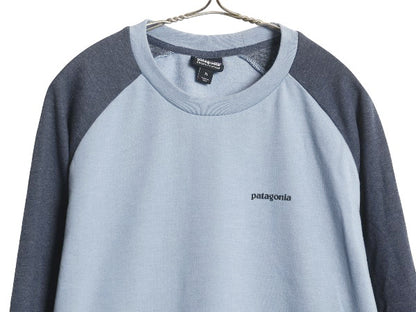 パタゴニア 両面 プリント ライトウェイト スウェット メンズ XL 20年製 トレーナー 長袖 Tシャツ ロンT バックプリント 大きいサイズ 薄手