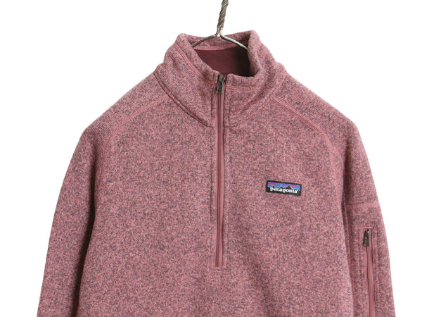 パタゴニア ベターセーター ハーフジップ レディース M / 18年製 フリース セーター アウトドア 裏起毛 プルオーバー ブルゾン ジャケット