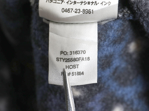 パタゴニア 総柄 ライトウェイト シンチラ スナップT メンズ L 18年製 プルオーバー フリース ジャケット ブルゾン ジャンパー アウトドア