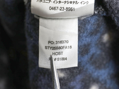 パタゴニア 総柄 ライトウェイト シンチラ スナップT メンズ L 18年製 プルオーバー フリース ジャケット ブルゾン ジャンパー アウトドア