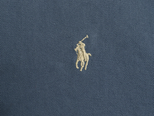 90s ポロ ラルフローレン スイングトップ ジャケット メンズ M / オールド コットン ブルゾン フルジップ ジャンパー ワンポイント ブルー