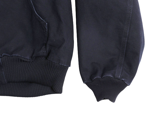 US企画 カーハート アクティブ ジャケット メンズ XL 古着 ワーク ダック パーカー 中綿 キルティング ライナー ブルゾン フルジップ 濃紺