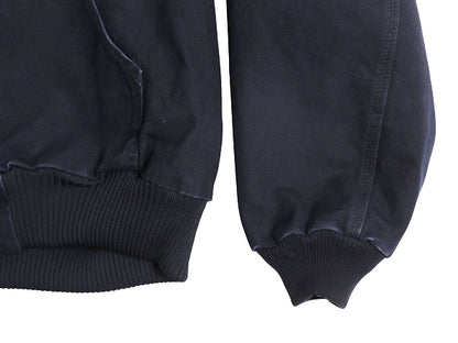 US企画 カーハート アクティブ ジャケット メンズ XL 古着 ワーク ダック パーカー 中綿 キルティング ライナー ブルゾン フルジップ 濃紺