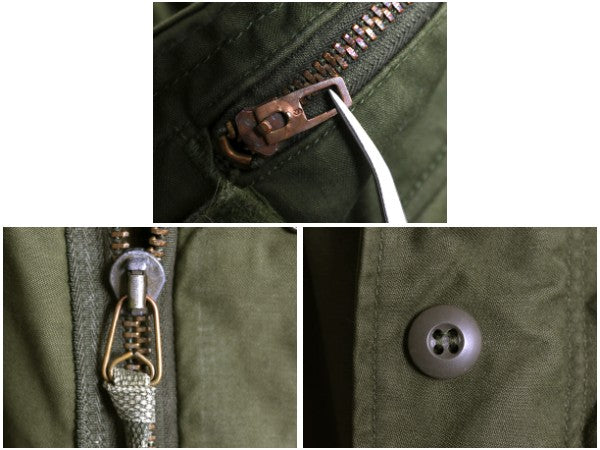 80s 米軍実物 US ARMY M-65 フィールド ジャケット LARGE REGULAR / 80年製 ヴィンテージ ミリタリー 軍物 3rd ブラス ブルゾン ジャンパー