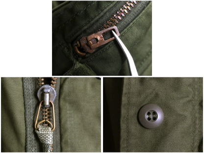 80s 米軍実物 US ARMY M-65 フィールド ジャケット LARGE REGULAR / 80年製 ヴィンテージ ミリタリー 軍物 3rd ブラス ブルゾン ジャンパー