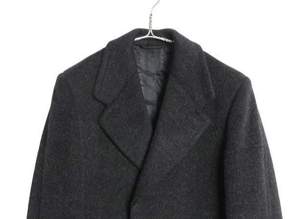 50s 60s  USA製 Hart Schaffner & Marx チェスター コート メンズ M / ヴィンテージ ヘビー ウール フィールド ロングコート テーラード 黒