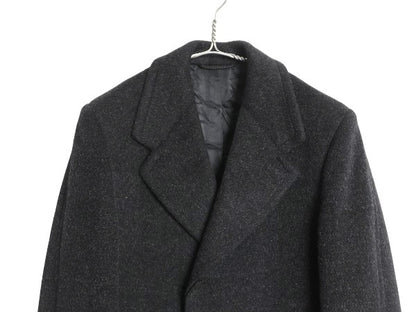 50s 60s  USA製 Hart Schaffner & Marx チェスター コート メンズ M / ヴィンテージ ヘビー ウール フィールド ロングコート テーラード 黒