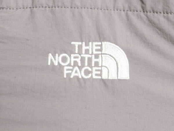 ノースフェイス デナリ ジャケット レディース L / アウトドア フリース ナイロン ブルゾン ジャンパー フルジップ ハイネック ツートン 灰