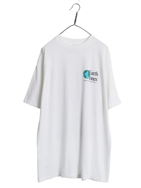 デッドストック 90s タイガー イラスト 両面 プリント 半袖 Tシャツ メンズ XL 新品 オールド アニマル アート キャラクター 大きいサイズ