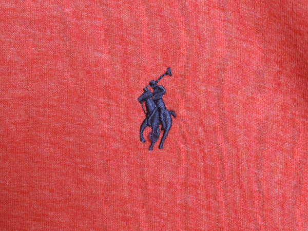 ポロ ラルフローレン ハーフジップ 長袖 Tシャツ メンズ レディース S / ロンT スムース ストレッチ カットソー ハイネック ワンポイント