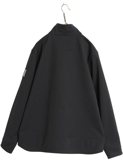 US企画 カーハート ソフトシェル ジャケット メンズ XL / ストレッチ ナイロン フリース ライナー付き ブルゾン 大きいサイズ 撥水加工 黒