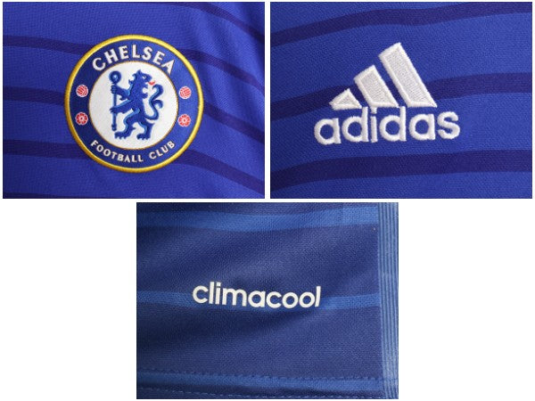 アディダス チェルシー 長袖 サッカー ユニフォーム メンズ XL / 正規品 プレミアリーグ 14 15 モデル 当時物 オフィシャル ホーム ロンT
