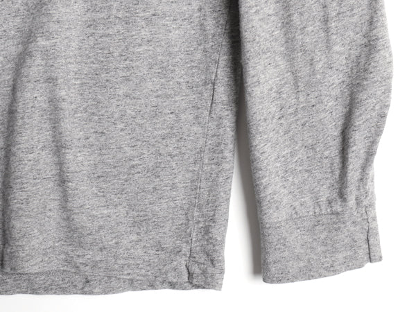 ポロ ラルフローレン 長袖 Tシャツ メンズ L / ロンT ロングスリーブ コットン シングルステッチ ワンポイント カットソー インナー グレー