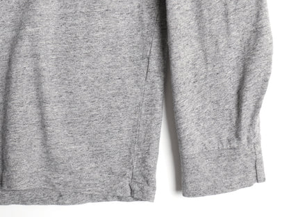 ポロ ラルフローレン 長袖 Tシャツ メンズ L / ロンT ロングスリーブ コットン シングルステッチ ワンポイント カットソー インナー グレー