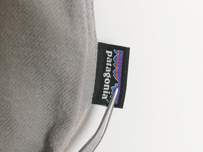 パタゴニア ロングスリーブ フィヨルド フランネル シャツ メンズ S / 16年製 アウトドア 長袖シャツ ネルシャツ ポケット付き 無地 グレー