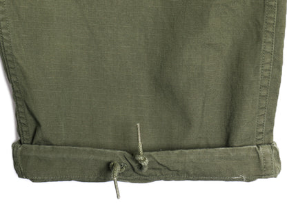 60s ★ 米軍実物 US ARMY 5th ジャングルファティーグ カーゴ パンツ REGULAR LARGE / 69年製 ヴィンテージ ミリタリー リップストップ 4th