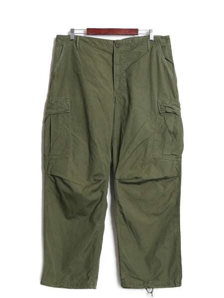 60s ★ 米軍実物 US ARMY 5th ジャングルファティーグ カーゴ パンツ REGULAR LARGE / 69年製 ヴィンテージ ミリタリー リップストップ 4th