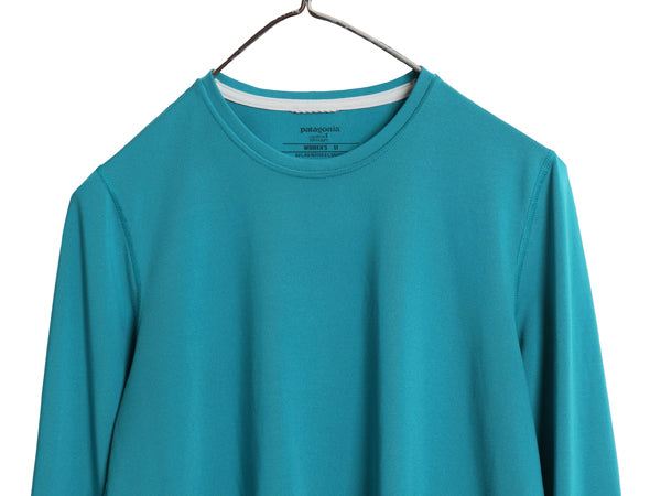 パタゴニア キャプリーン 長袖 Tシャツ レディース M / 14年製 アウトドア ストレッチ インナー カットソー アンダーシャツ 薄手 シンプル