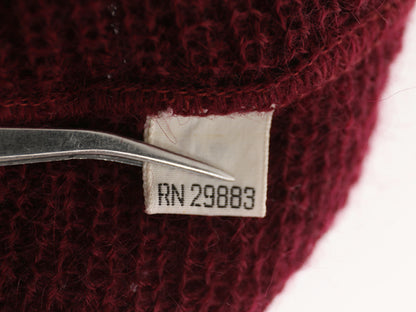 60s ★  DRUMMOND モヘア ニット セーター メンズ XL / ヴィンテージ  Vネック プルオーバー ウール 毛足 毛長 シャギー 無地 大きいサイズ