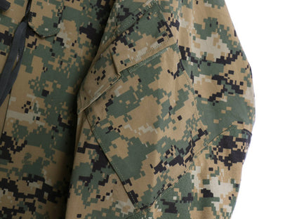 デッドストック 米軍実物 USMC ゴアテックス ジャケット MEDIUM REGULAR 08年製 ECWCS 海兵隊 マーパット デジタル ウッドランド 迷彩 軍物