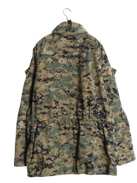 デッドストック 米軍実物 USMC ゴアテックス ジャケット MEDIUM REGULAR 08年製 ECWCS 海兵隊 マーパット デジタル ウッドランド 迷彩 軍物