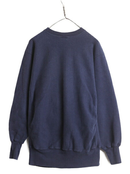 90s USA製 チャンピオン リバースウィーブ カレッジ ワッペン スウェット メンズ XL / 90年代 オールド Champion トレーナー 大きいサイズ