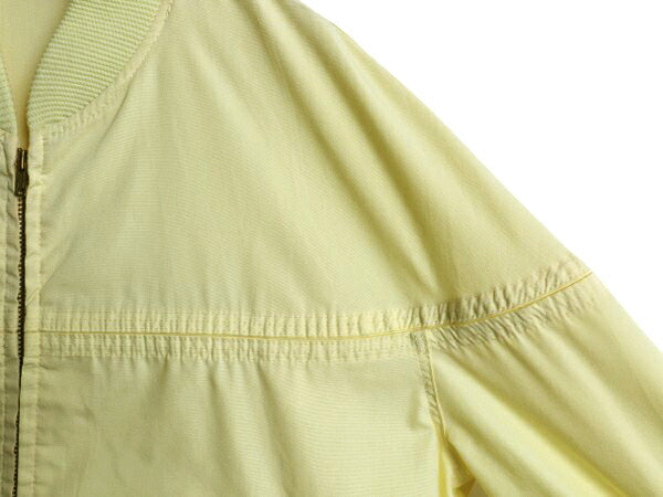 70s JCPENNY ダービー ジャケット メンズ XL L / ヴィンテージ JCペニー フルジップ ブルゾン カップショルダー スイングトップ ハイネック