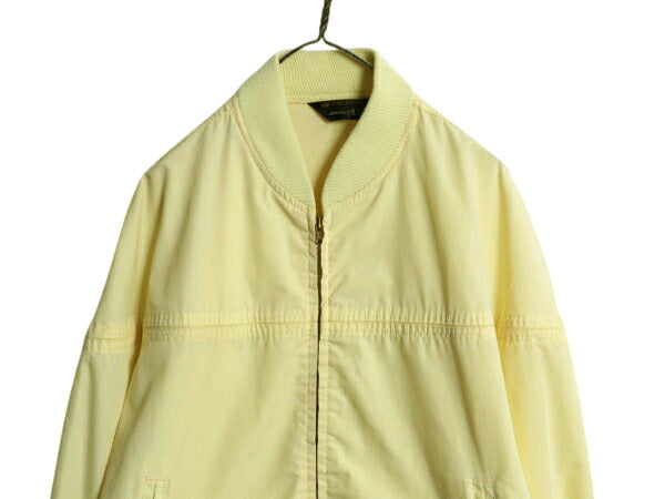 70s JCPENNY ダービー ジャケット メンズ XL L / ヴィンテージ JCペニー フルジップ ブルゾン カップショルダー スイングトップ ハイネック