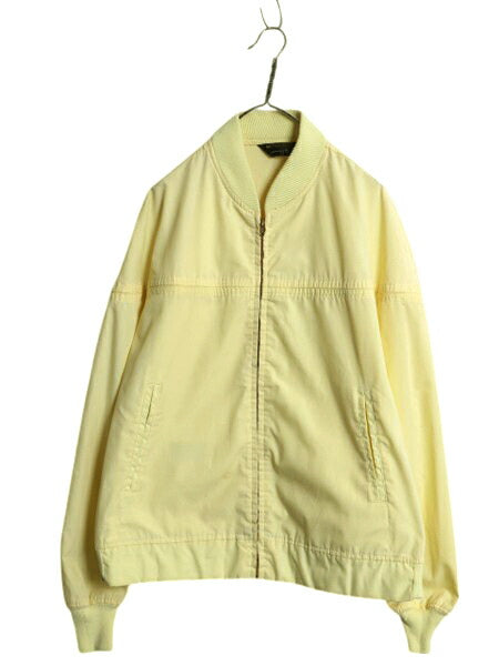 70s JCPENNY ダービー ジャケット メンズ XL L / ヴィンテージ JCペニー フルジップ ブルゾン カップショルダー スイングトップ ハイネック