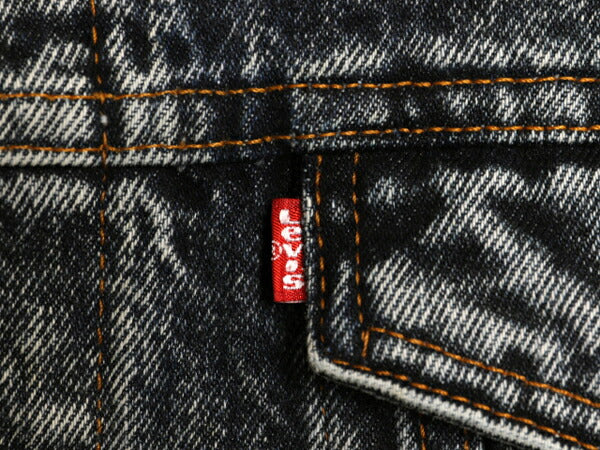 80s USA製 リーバイス 70507 0227 ケミカルウォッシュ デニム ジャケット メンズ L ヴィンテージ Levis ジージャン ジャンパー トラッカー