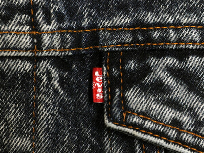 80s USA製 リーバイス 70507 0227 ケミカルウォッシュ デニム ジャケット メンズ L ヴィンテージ Levis ジージャン ジャンパー トラッカー