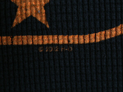 00s USA製 ハーレー ダビットソン 4面 プリント サーマル 長袖 Tシャツ メンズ L オールド オフィシャル ロンT ワッフル コットン ブラック