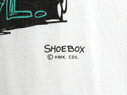 90s USA製 ジョーク メッセージ プリント Tシャツ メンズ レディース XL / オールド グラフィック アート ヘビーウェイト 大きいサイズ 白