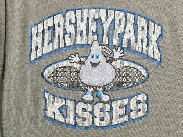 90s ハーシーズ キャラクター イラスト プリント Tシャツ レディース M 程 オールド 企業物 当時物 グラフィック シングルステッチ ONEITA