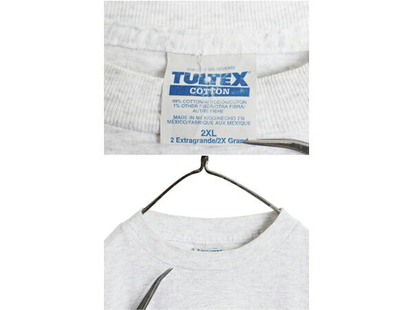 90s FREEZE キャラクター プリント Tシャツ メンズ XXL / オールド アート イラスト グラフィック メッセージ ヘビーウェイト 大きいサイズ