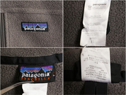 パタゴニア シンプル シンチラ ジャケット メンズ XL アウトドア 08年製 PATAGONIA フリース ブルゾン ジャンパー フルジップ 大きいサイズ