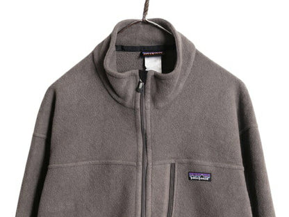 パタゴニア シンプル シンチラ ジャケット メンズ XL アウトドア 08年製 PATAGONIA フリース ブルゾン ジャンパー フルジップ 大きいサイズ