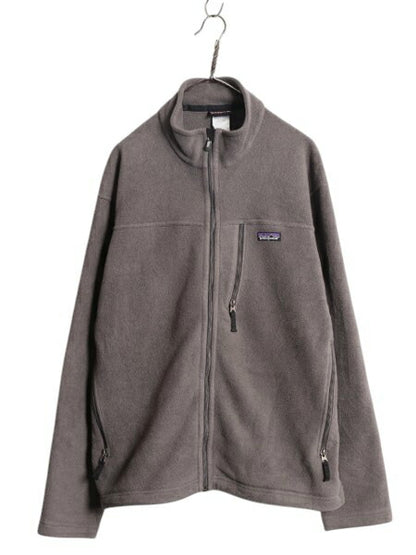 パタゴニア シンプル シンチラ ジャケット メンズ XL アウトドア 08年製 PATAGONIA フリース ブルゾン ジャンパー フルジップ 大きいサイズ
