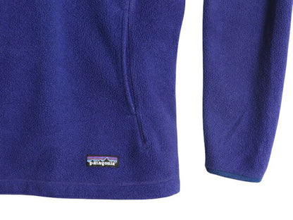 パタゴニア シンチラ マースピアル フリース ジャケット レディース L 古着 10年製 Patagonia アウトドア プルオーバー ハーフジップ 廃盤