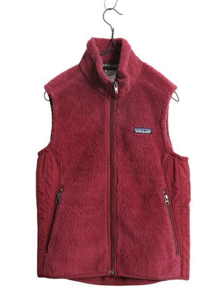 パタゴニア レトロX フリース ベスト レディース XS 古着 06年製 Patagonia 重ね着 アウトドア パイル フルジップ 前開き ハイネック 廃盤