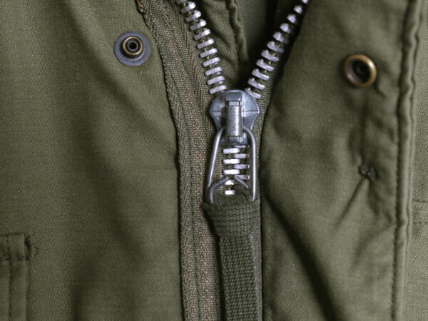 70s ALPHA 社製 米軍実物 US ARMY M-65 フィールド ジャケット SMALL LONG / 71年製 ヴィンテージ ミリタリー ジャンパー 軍物 2nd アルミ