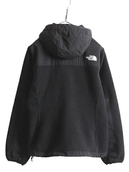 ノースフェイス フード付き デナリ ジャケット レディース S The North Face Denali フリース パーカー ジャンパー アウトドア ブルゾン 黒