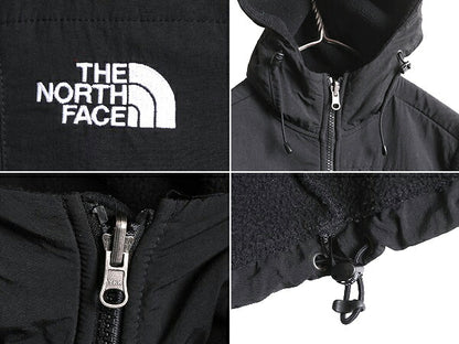 ノースフェイス フード付き デナリ ジャケット レディース S The North Face Denali フリース パーカー ジャンパー アウトドア ブルゾン 黒