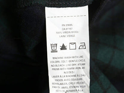 ペンドルトン フード付き フルジップ シャツ ジャケット レディース M / パーカー ブラックウォッチ チェック ウール ジャンパー ボックス
