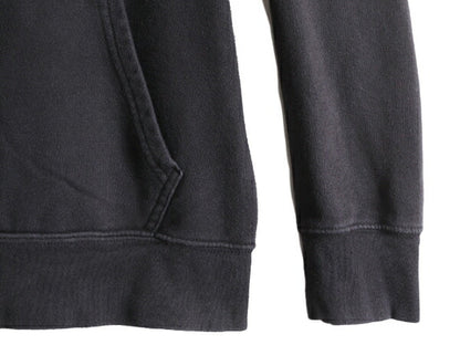 ノースフェイス プリント スウェット フード パーカー メンズ M The North Face プルオーバー 裏起毛 トレーナー ブラック アウトドア 薄手