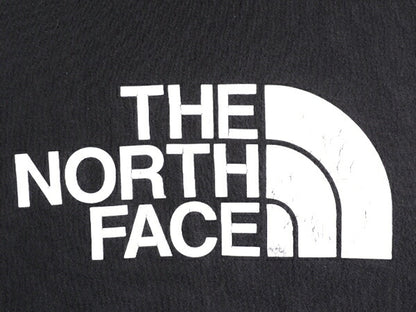 ノースフェイス プリント スウェット フード パーカー メンズ M The North Face プルオーバー 裏起毛 トレーナー ブラック アウトドア 薄手