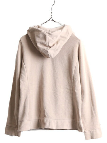 ノースフェイス プリント スウェット フード パーカー レディース S / The North Face トレーナー 裏起毛 プルオーバー アウトドア 2トーン